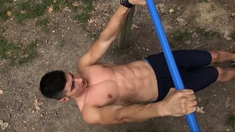 EastBoys Sexy muscle twink boy Jared Shaw flexing