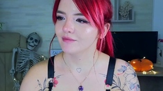 Emo Teen Becka Solo Webcam Masturbation Porn