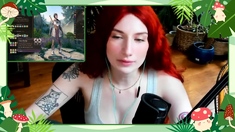 Petite amateur redheaded teen pisses and sucks cock