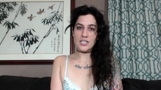 Pale amateur teen brunette Lynn Love