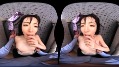 Facial for this asian cock sucking pov babe in hi def