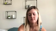 Amateur Blonde Solo Webcam