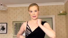 Lovely Blonde With Tight Pussy Masturbate Solo