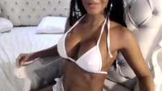Hot Black Maid Does Some Webcam Black and Ebony