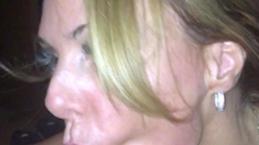 Big tit MILF sucks and fucks a big cock