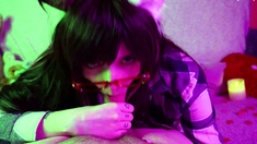 Leann amateur beautiful brunette with big boobs