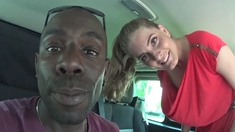 Blonde Blowjob Outdoor