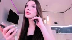 Shemale Tranny Enjoying Solo Masturbation