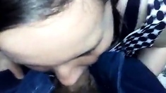 Russian Girl Cheats with a Blowjob and Doggy Style