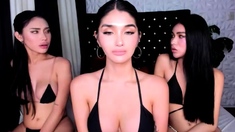 Amateur Asian Japanese Teen Gang Facial