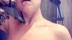 Wild Girl Brunette Solo Masturbation