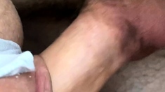 Big cock amateur fucks shaved ass