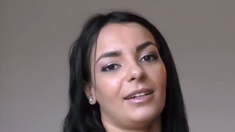 Sophia Laure Seductively Auditioned With Hairy Pussy