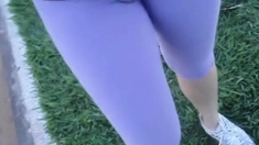 Teen In Lycra Cameltoe - Ninfeta Em Suplex