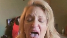 10 Amateur Mouth-induced Cumshots Vol. 5