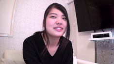 Busty asian stunner pov toying