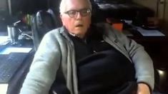 grandpa jerking off