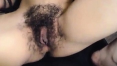 Hairy arab pussy of Khadija